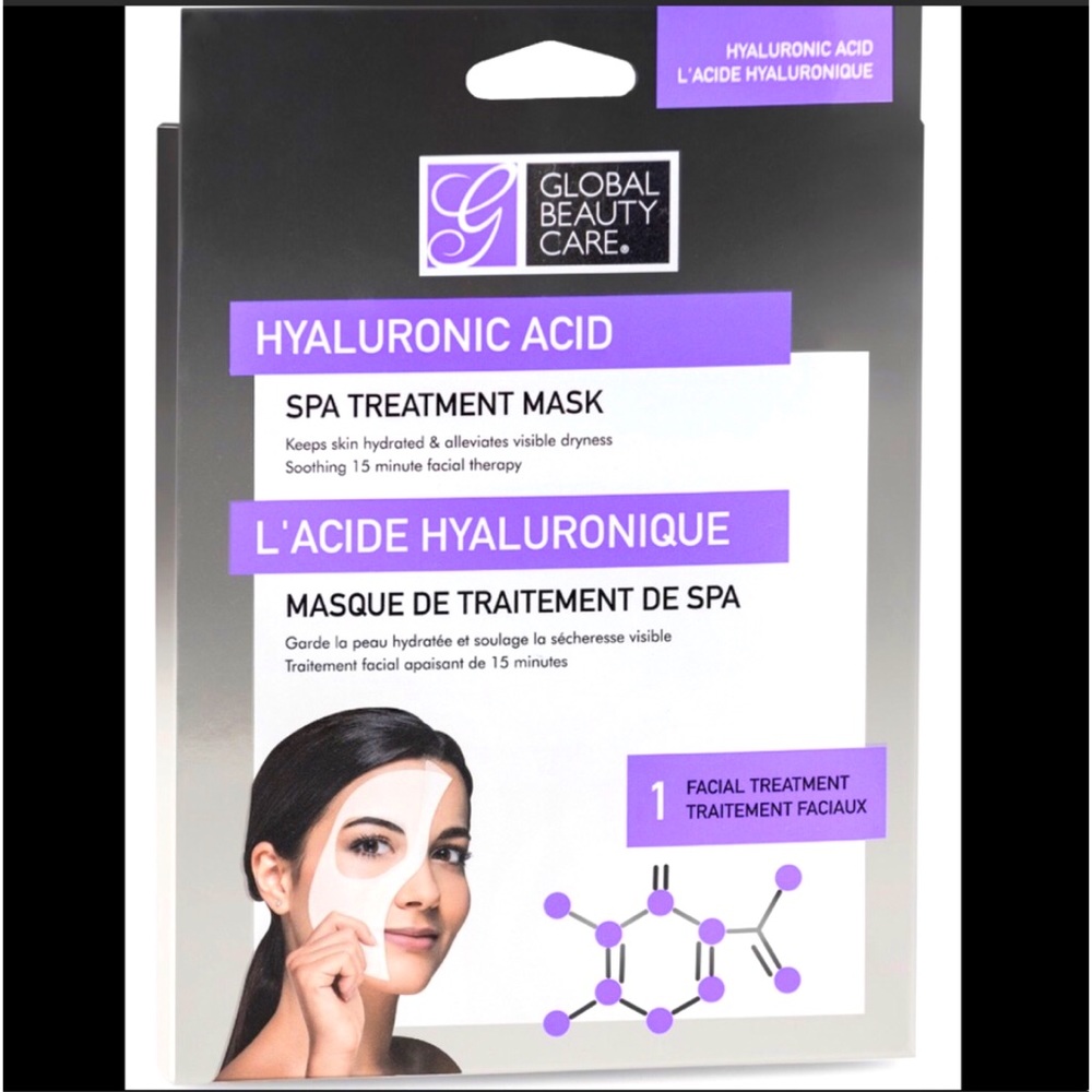 Hyaluronic Acid Spa Treatment Mask by Global Beauty Care